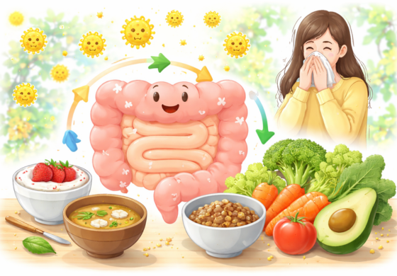 花粉症がつらいのは腸の乱れ？腸内環境と免疫バランスの関係をやさしく解説
