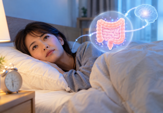 眠れないのは腸のせい?ストレスでも年齢でもない不眠の意外な原因